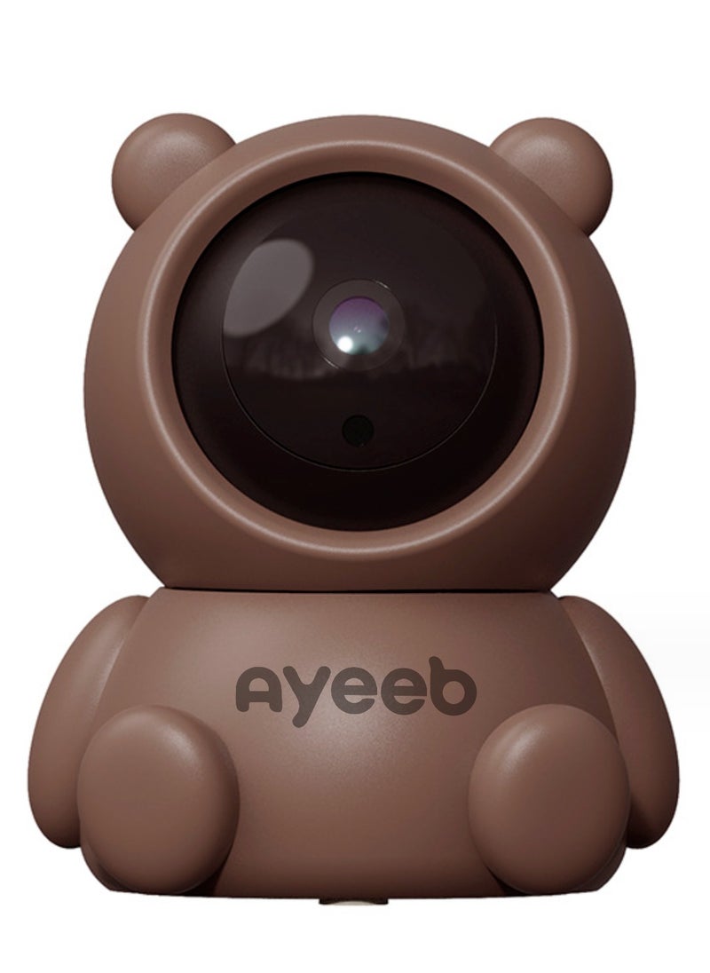 Ayeeb Portable Rechargeable Infrared Automatic Monitor (PRIAM) Cordless Lightweight HD Camera 1080P Video Recording, Auto Alarm, IR Night Vision, Crying Detection for Baby Infante Toddler Kids Safety, With 32G Memory Card  - Image 1