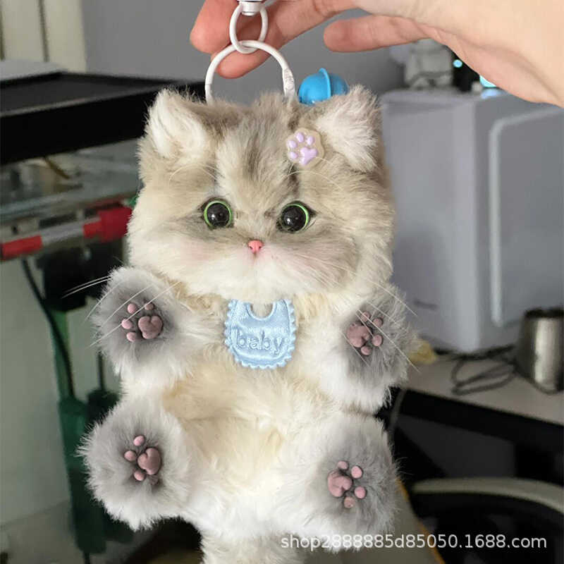Chenille Stem Dog Cat Pendant DIY Craft Kit, Cute Keychain Gift for Girlfriend - Image 2