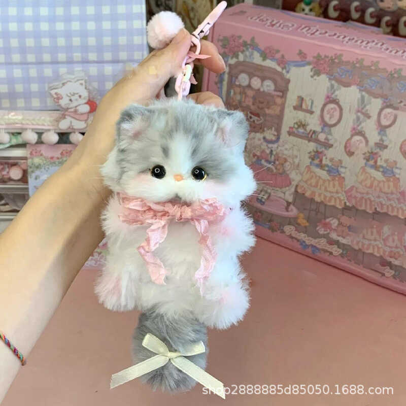 Chenille Stem Dog Cat Pendant DIY Craft Kit, Cute Keychain Gift for Girlfriend - Image 3