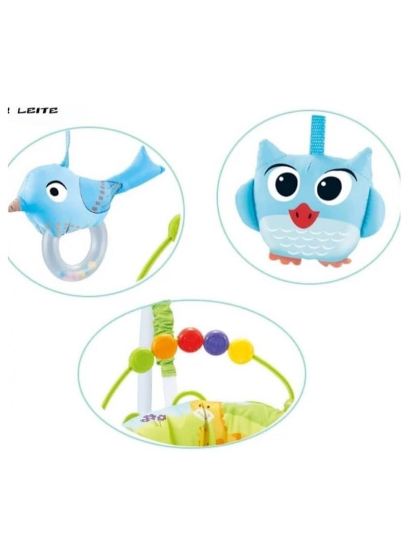 Tiibaby Baby Activity Jumper Bouncer, Infant Activity Center With Music, Lights And Sounds - 3 Adjustable Heights - Image 2