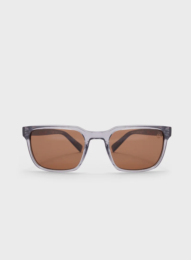 Timberland Uv Protected Wayfarer Polarized  Sunglasses