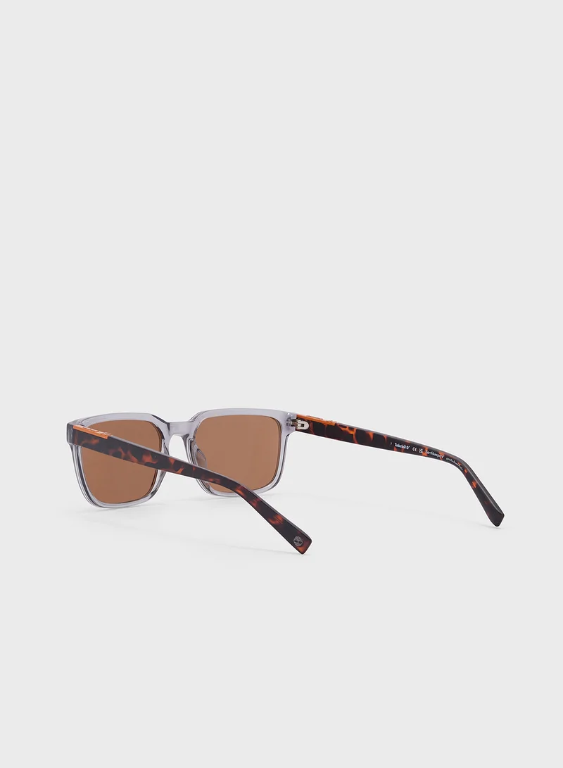 Timberland Uv Protected Wayfarer Polarized  Sunglasses