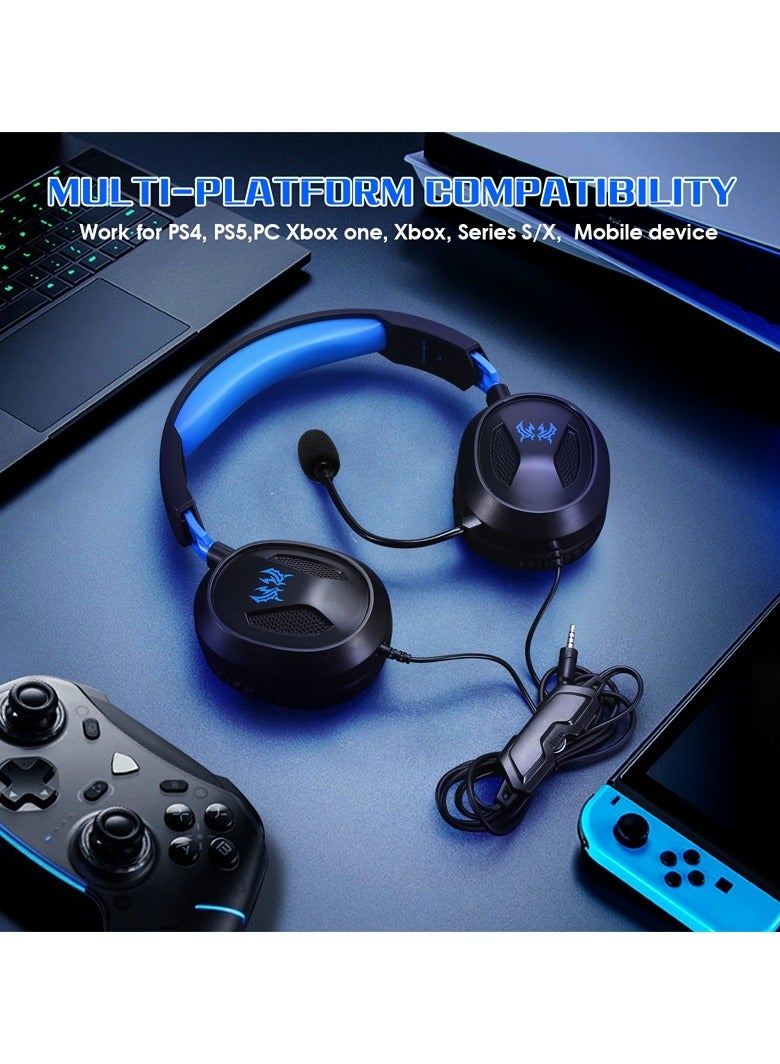 KOTION EACH G3100 Stereo Bass Gaming Headset With Omni Directional Mic Compatible For Mobile Phone Laptop And PC - Image 3