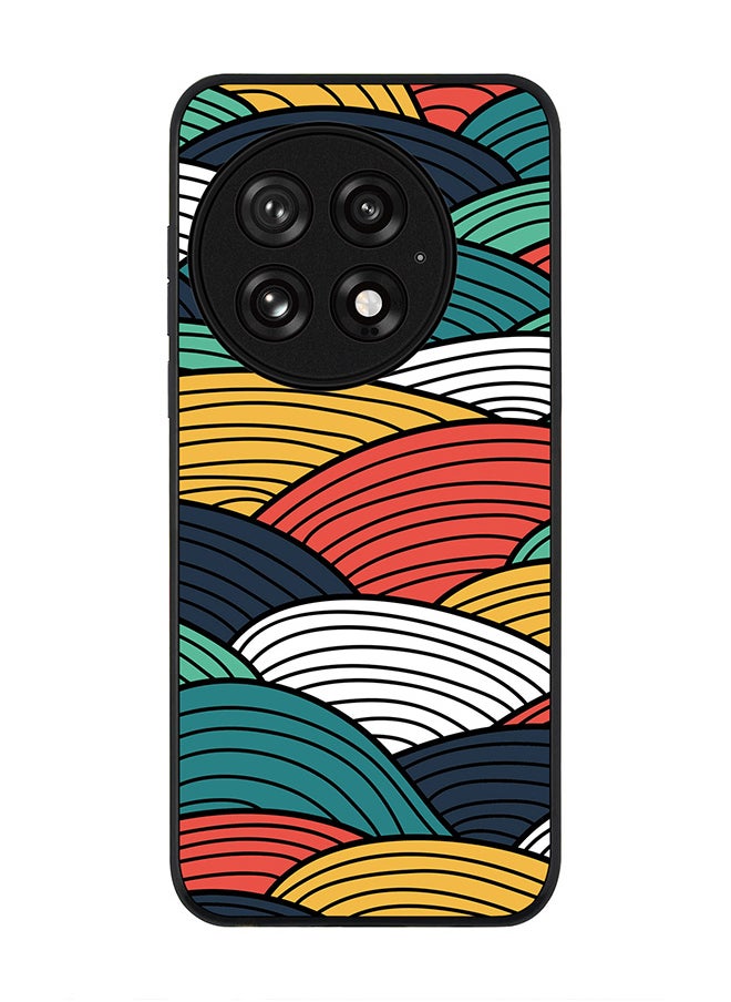 Stylizedd For OnePlus 13 5G Case,Slim fit Camera Protection, Shockproof Thin Phone cover  - Woven Colors  - Image 1