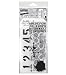 Tim Holtz Collection Stampers Anonymous Tim Holtz Numbers Alphabet Textures Mixed Media Stamp and Stencil Set THMM122 - Image 2