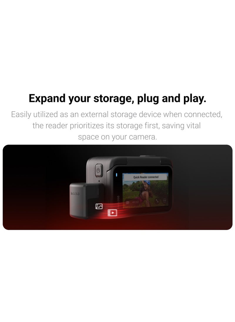 Insta360 - ACE Pro/ACE Quick Reader - Black - Image 1