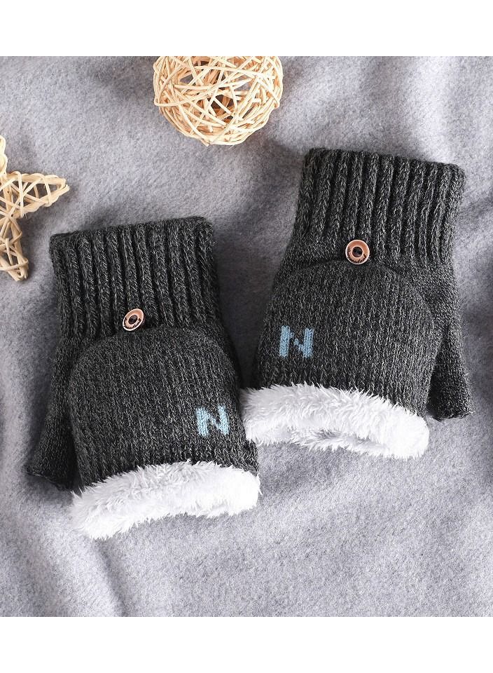 Golovejoy Men's Non-slip Fashion Casual Business Gloves 