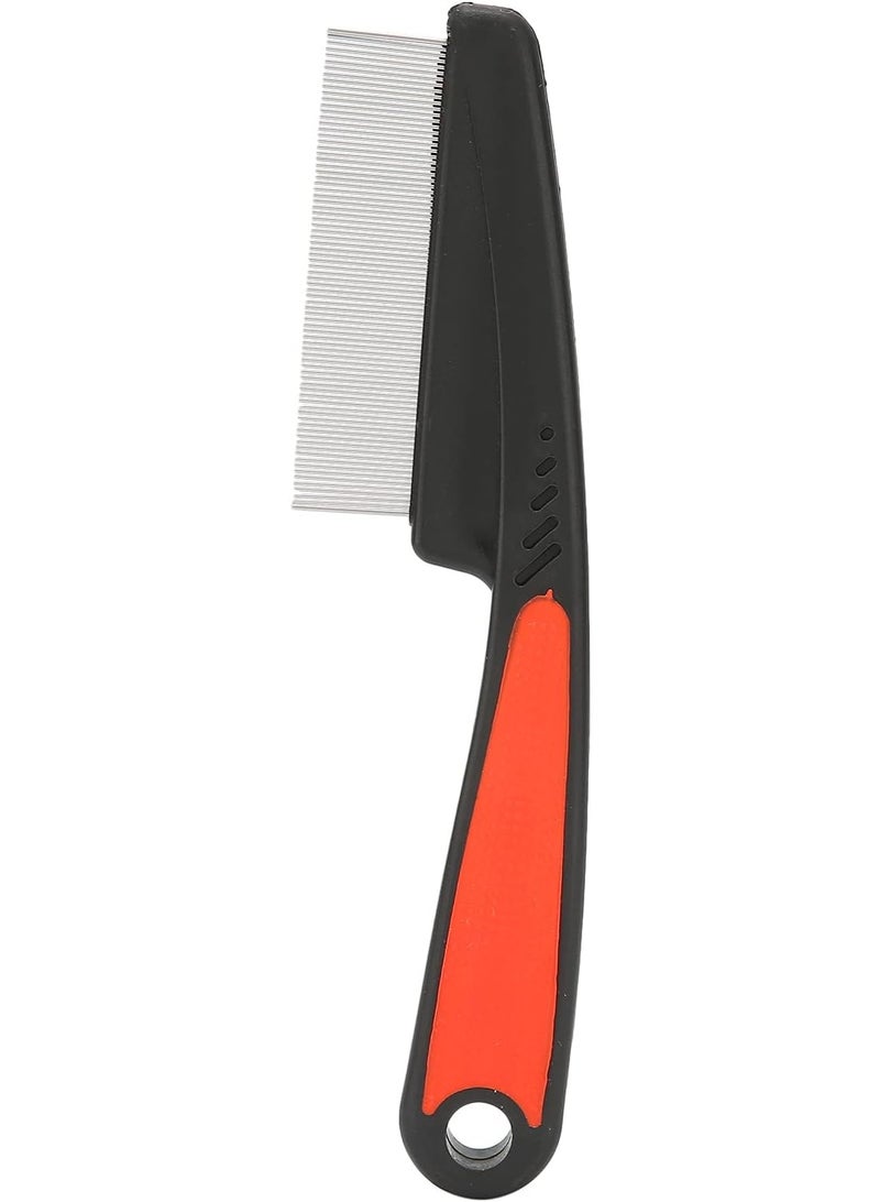 Stainless Steel Fine Tooth Comb Lice Comb Professional Head Lice Nit Removal Hair Comb for Kids Adults Pets - Image 1