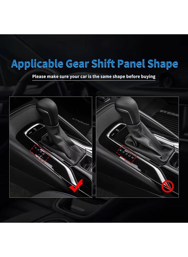 Red Carbon Fiber Dashboard Trim Stickers For Toyota Corolla 2019 2024 - Image 3