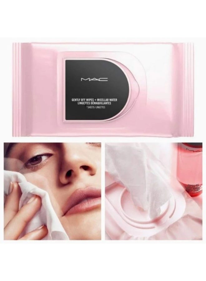 MAC Bio Gently Off Wipes Mini 30 Pieces Pink - Image 2