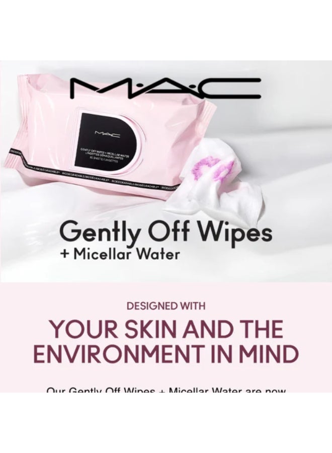 MAC Bio Gently Off Wipes Mini 30 Pieces Pink - Image 4