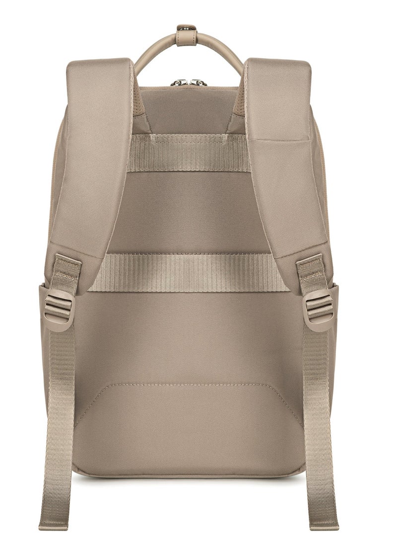 Chantria Premium Lightweight Laptop backpack for Women Water Resistant Multifunctional Anti-Theft Daypack with Separate Laptop Compartment, CB00639- Khaki - Image 4