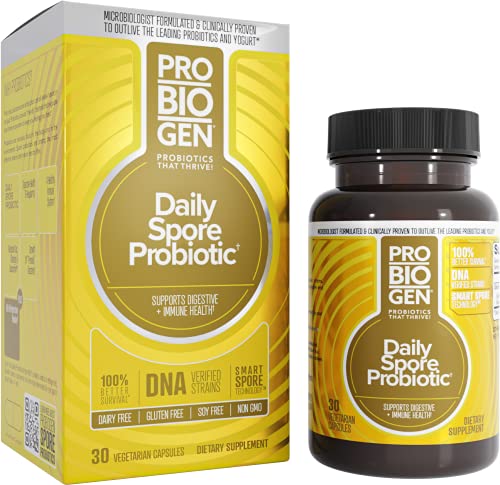 Probiogen Daily Digestive Balance Probiotic Digestive Supplement 30 Count Capsules 681816