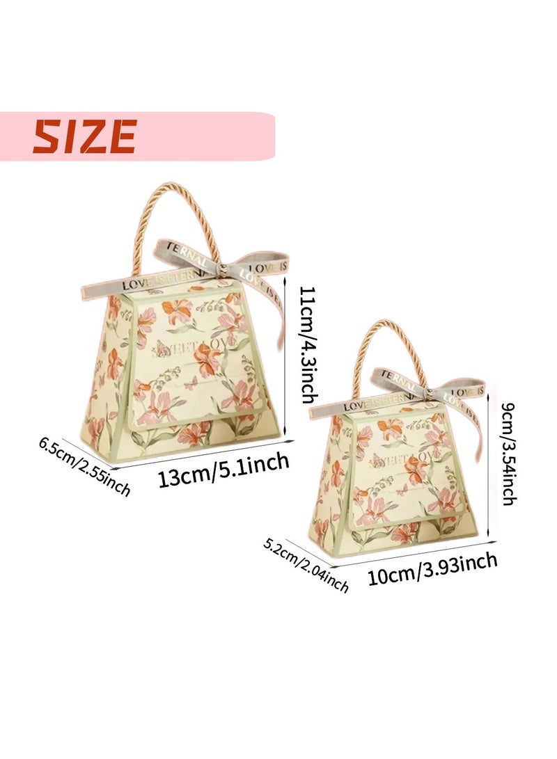 توزيعات عيد علب هدايا لتوزيعات هدايا العيد و أعياد الميلاد مثالية لتقديم الشوكولا والحلويات أو الهدايا مجموعة من 10 حبات مقاس( 11*13 cm) - Image 5