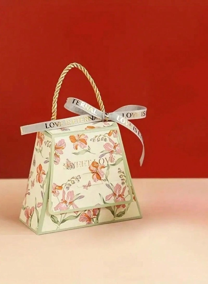 توزيعات عيد علب هدايا لتوزيعات هدايا العيد و أعياد الميلاد مثالية لتقديم الشوكولا والحلويات أو الهدايا مجموعة من 10 حبات مقاس( 11*13 cm) - Image 3