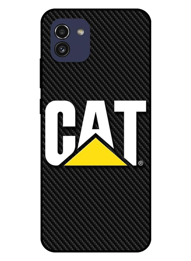 EYE CATCH Printed Protective Case Cover For Samsung Galaxy A03  -  Cat Love - Image 1