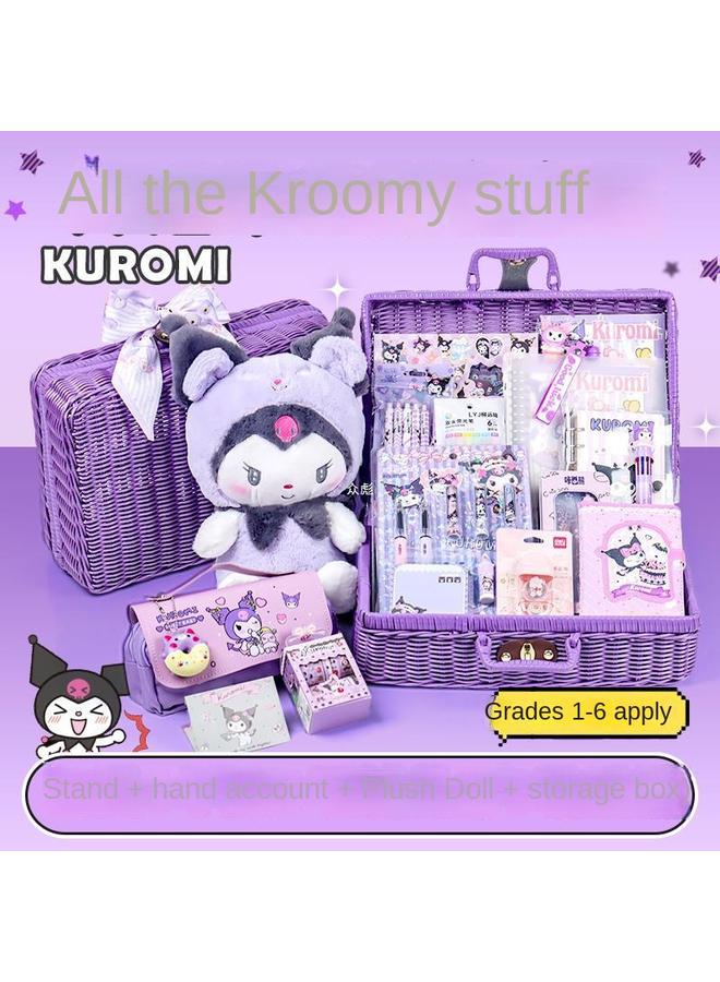 Bluejw Kulomi Stationery Gift Box Suit Girl Stationery Gift Bag Sanrio Kulomi Hand Account Birthday Gift Blind Zb - Image 4