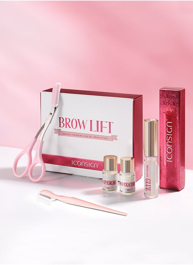 ICONSIGN - Eyelash lifting eyebrow lamination kit lasts 6 to 8 weeks - Image 1