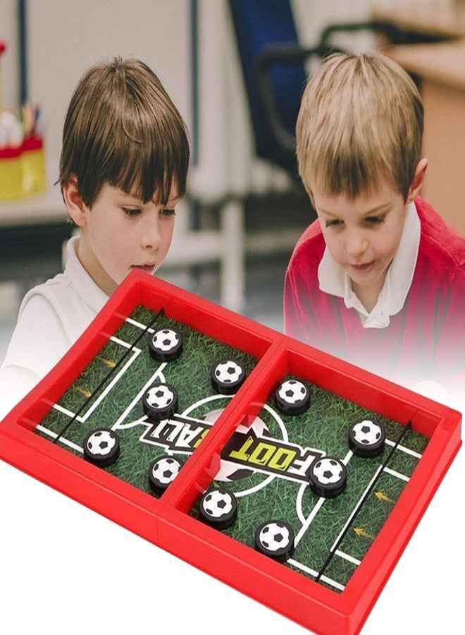 Tickles Fast Slingpuck Game - Super Fast Wooden Sling Puck Game| Portable Table Board Game for Kids and Adults Boys & Girls (Size: 35 cm Color: Multicolor) - Image 4