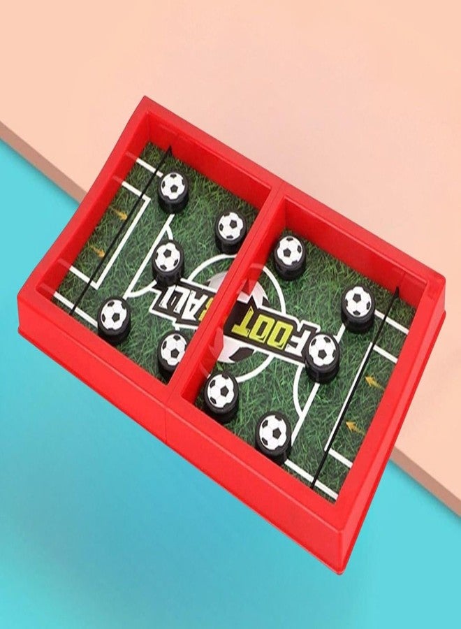 Tickles Fast Slingpuck Game - Super Fast Wooden Sling Puck Game| Portable Table Board Game for Kids and Adults Boys & Girls (Size: 35 cm Color: Multicolor) - Image 2