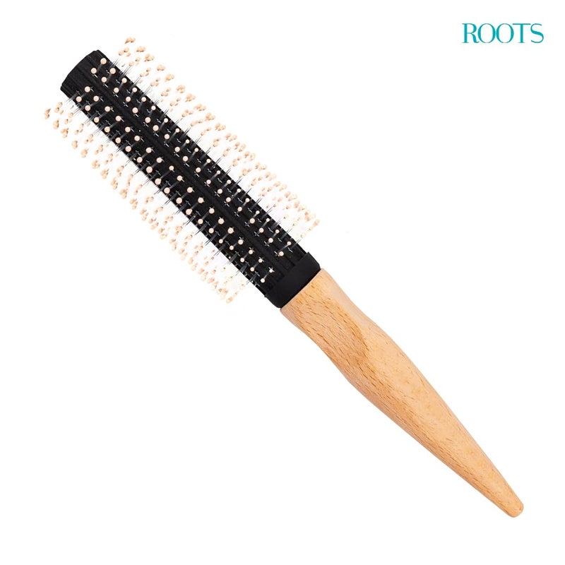 Roots  Wooden Hair Brushes  Rounded Paddle And Vented Styles For Healthy Glamorous Hair  Suitable For All Hair Type  For Men  Women  Lightweight and stylish Hair Brush  BWG12 - Image 2