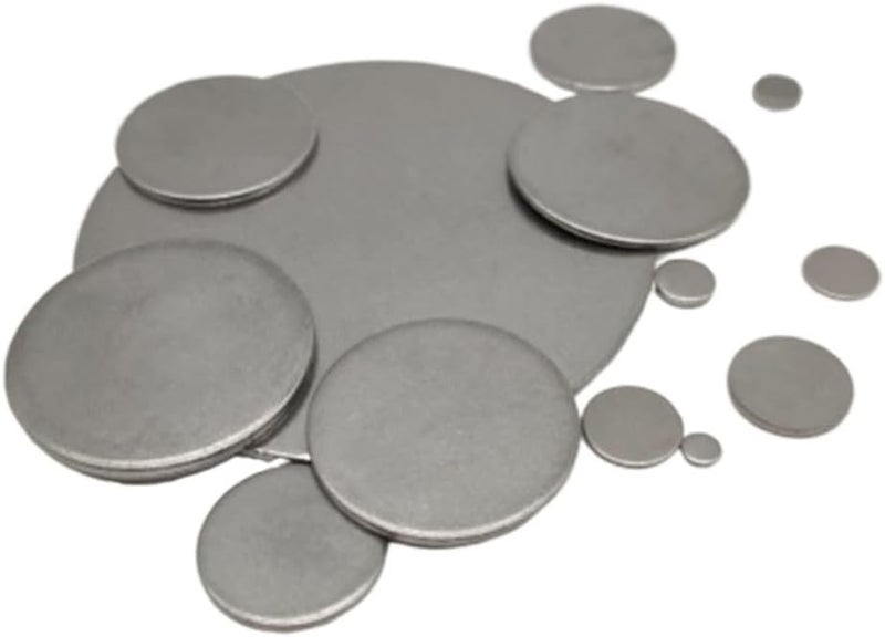 Metal Discs, 1.8mm Thick 304 Stainless Steel Discs - Round Metal Plates 7mm to 90mm for Crafting and DIY Projects(12mm 10Pcs) - Image 4