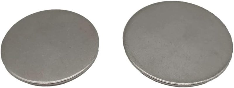 Metal Discs, 1.8mm Thick 304 Stainless Steel Discs - Round Metal Plates 7mm to 90mm for Crafting and DIY Projects(12mm 10Pcs) - Image 3