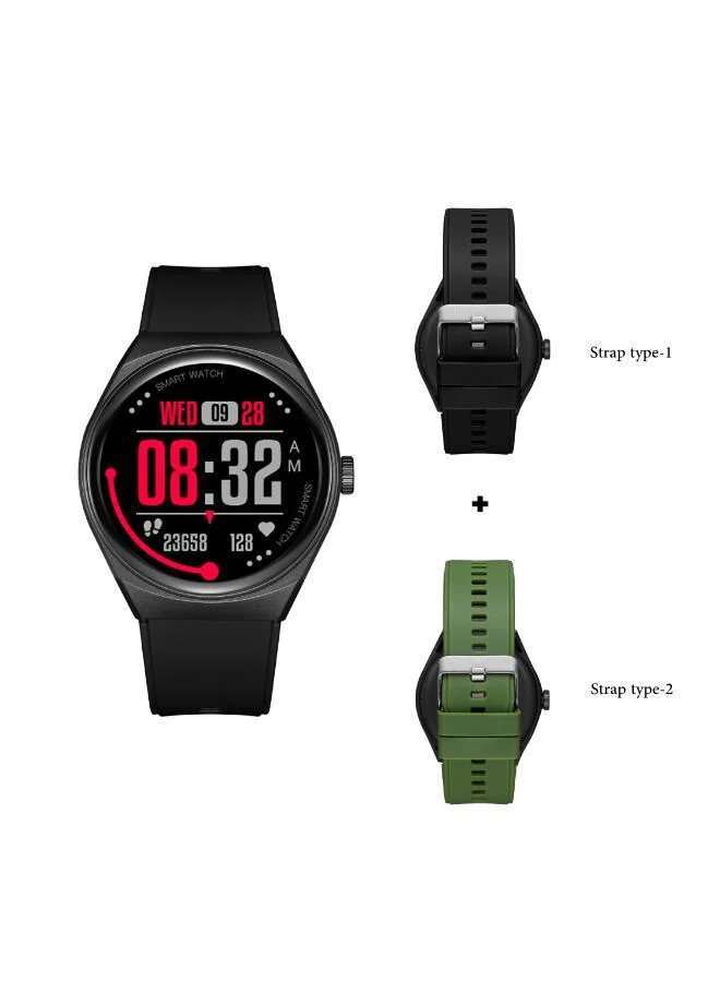 KENNETH SCOTT Unisex Silicone Smart Watch KG10SE-XSBBH - 47.2 mm