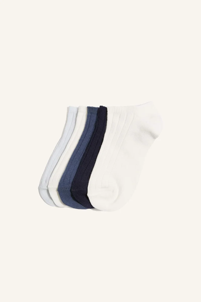 DeFacto Girl 5 Piece Cotton Short Socks