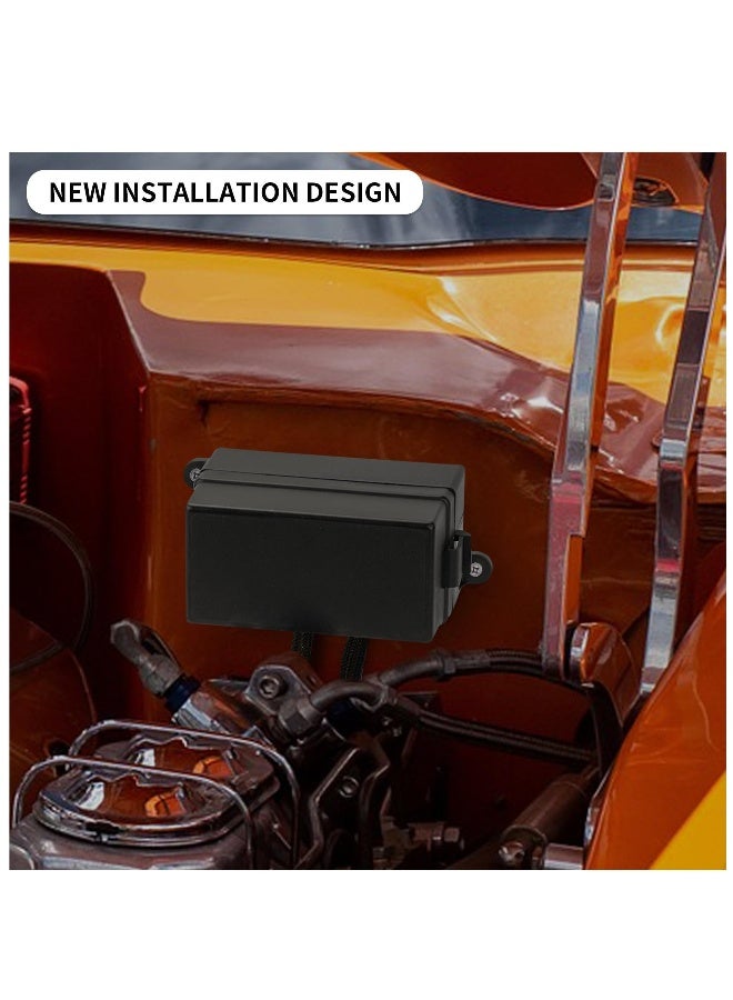 Loquat 12 Volt Fuse Relay Box Pre-Wired Fuse and Relay Box with 4 Relays and 12 Way ATC/ATO Fuses Sealed 12V Relay Fuse Box Block for Auto Car Marine Boat - Image 5