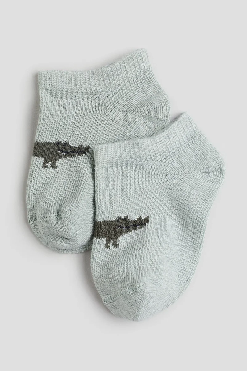 H&M 4-pack shaftless socks