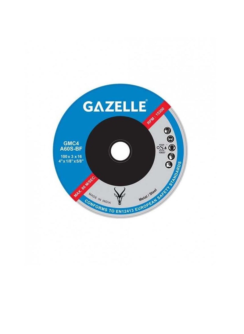 Gazelle - Gazelle Metal/Steel Cutting Disc 4" - Image 1