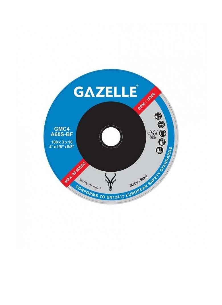 Gazelle - Gazelle Metal/Steel Cutting Disc 4" - Image 1