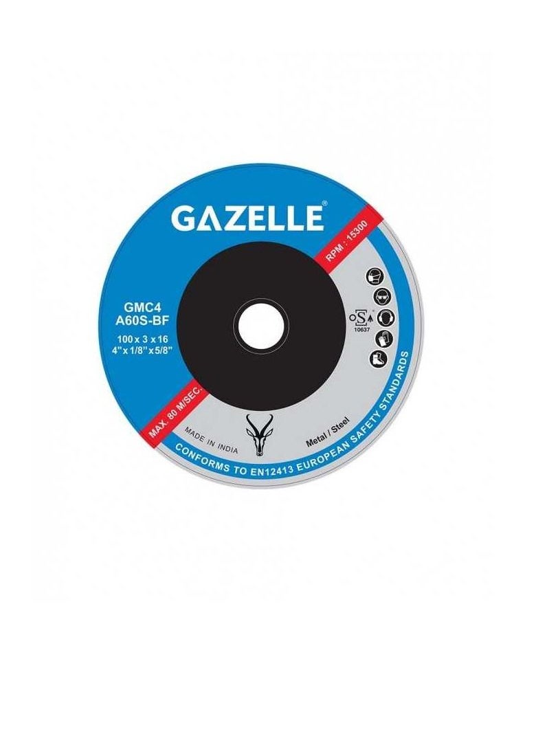 Gazelle - Gazelle Metal/Steel Cutting Disc 4" - Image 1
