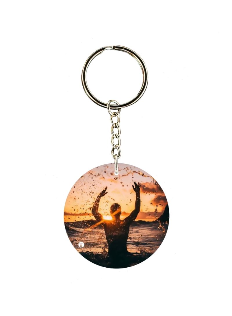 RKN Sunset Printed Keychain