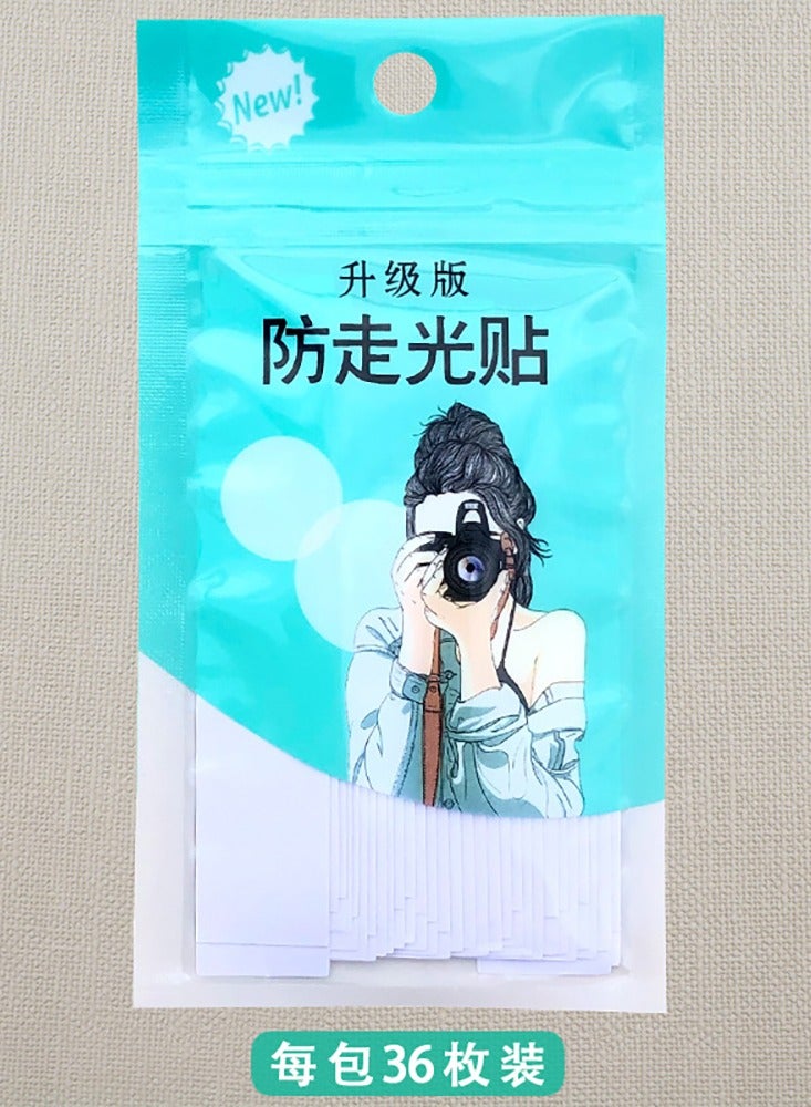 36 Pcs of Double-sided invisible transparent anti-glare stickers for shirts fix - Image 2