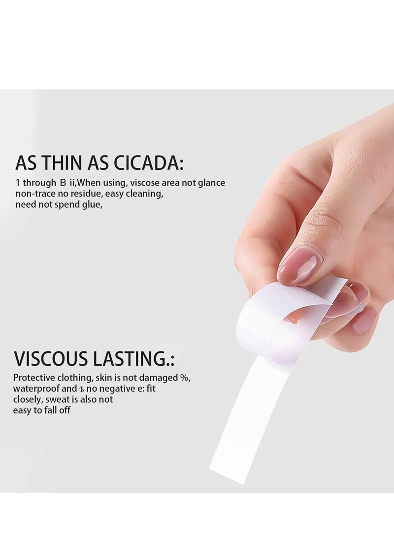 36 Pcs of Double-sided invisible transparent anti-glare stickers for shirts fix - Image 5