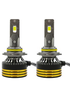 Golden Camel Golden Camel M8 Pro 9005 LED Headlight Bulb 120W 15000LM IP65 Waterproof 6500K Cool White Light with Aviation Aluminum Heat Sink 12V–24V DC Car LED Headlamp Conversion Kit (Set of 2)  - Image 2