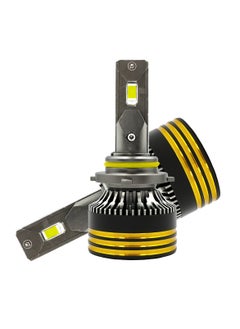 Golden Camel Golden Camel M8 Pro 9005 LED Headlight Bulb 120W 15000LM IP65 Waterproof 6500K Cool White Light with Aviation Aluminum Heat Sink 12V–24V DC Car LED Headlamp Conversion Kit (Set of 2)  - Image 3