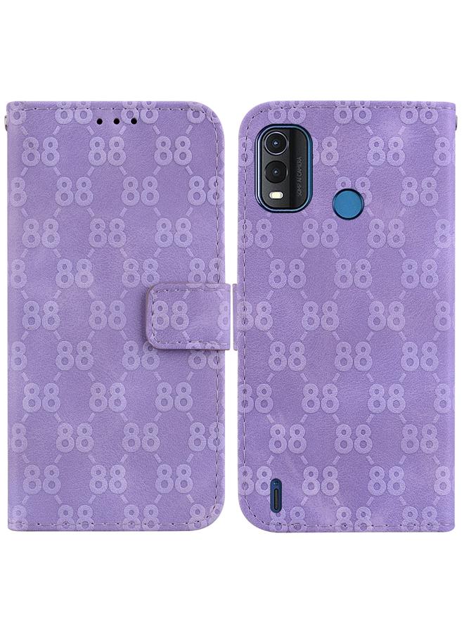 S-TOP Case For Nokia G11 Plus Double 8-shaped Embossed Leather Phone Case - Image 1