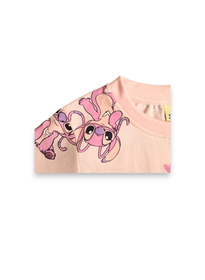 LILO & STITCH GIRLS SHORT SLEEVE T-SHIRT - Image 2
