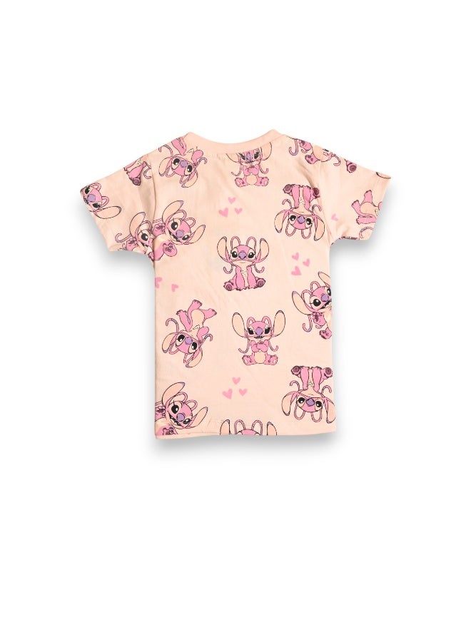 LILO & STITCH GIRLS SHORT SLEEVE T-SHIRT - Image 4