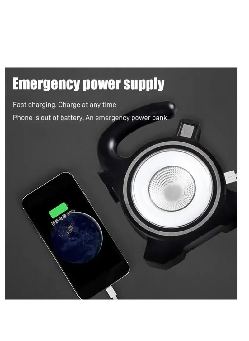 Generic Emergency Solar Work Light - COB LED - Long Range Light, JY-819A  - Image 3