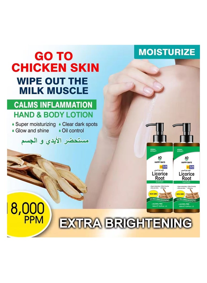 HAPPY DAYS LICORICE ROOT LOTION 500 ML - Image 3