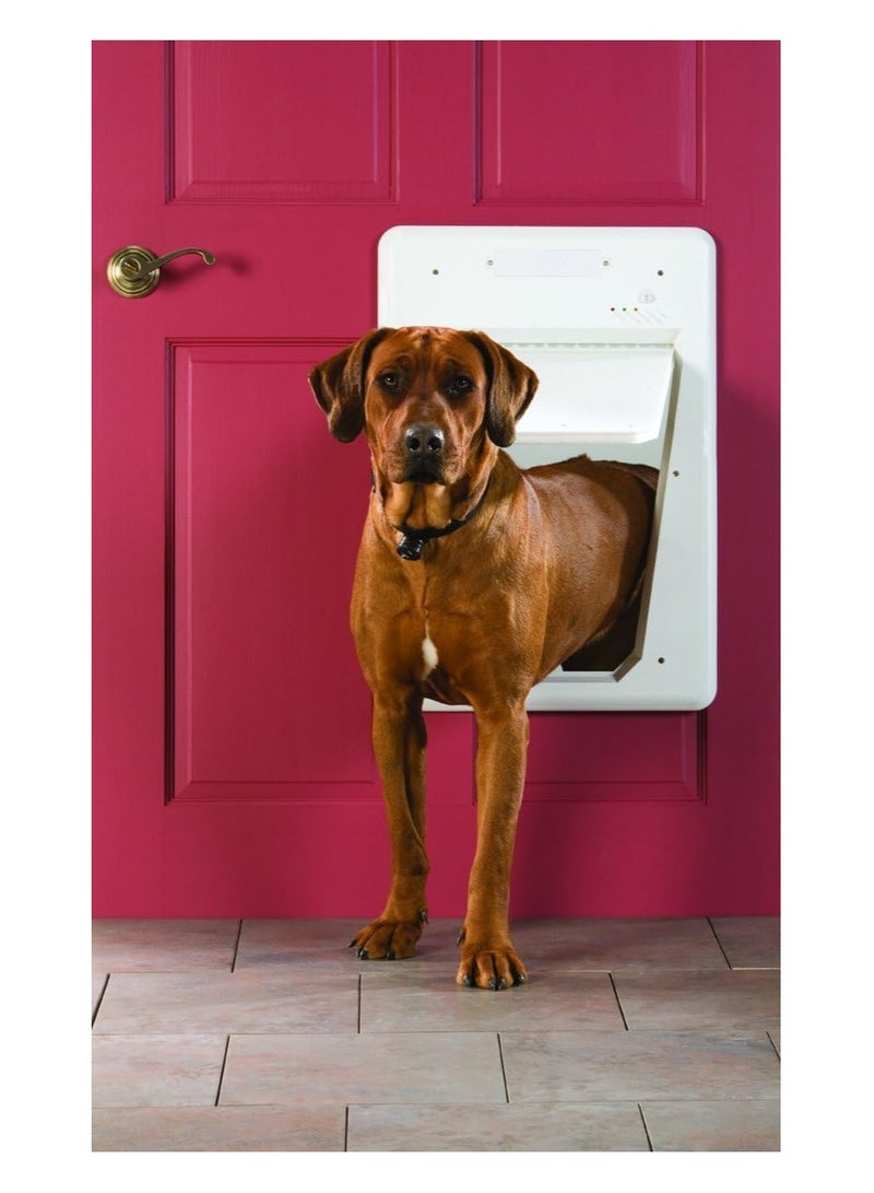 بيت سيف باب الحيوانات الأليفة الإلكتروني SmartDoor من PetSafe، كبير - Image 4