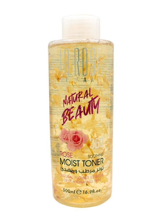 La Rose Moisturizing and soothing toner with roses 500 ml