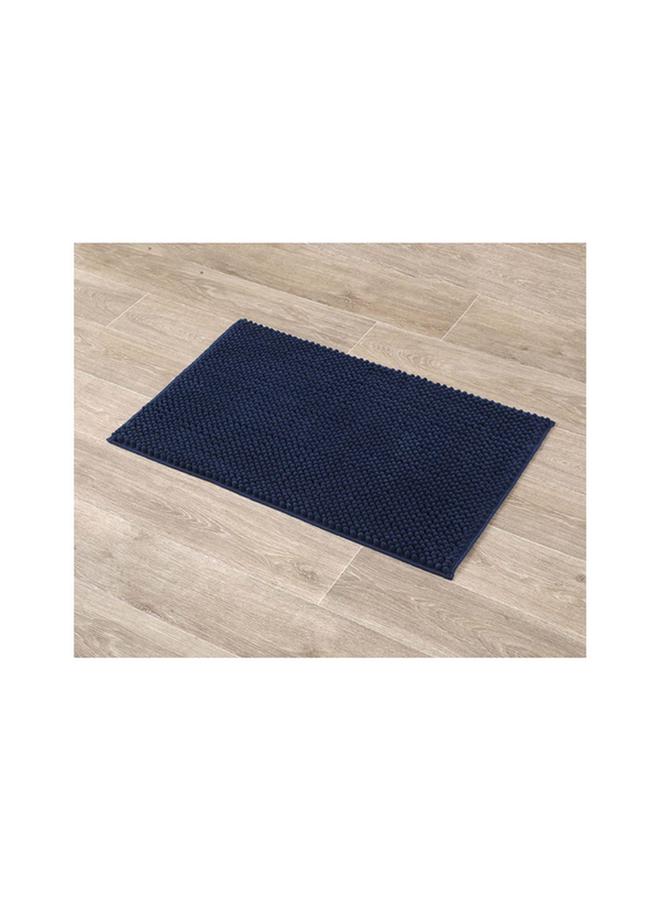 Tendance Anti-Slip Microfiber Bathroom Mat With Balls Navy Blue 50 X 80Cm 7744118 - Image 2