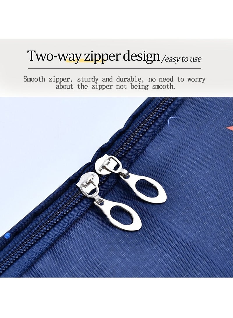 Portable Storage Bag, Large Capacity Oxford Material, Moisture-proof and Dust-proof, Suitable for Home and Travel Storage, Cute Cat Pattern - Image 4