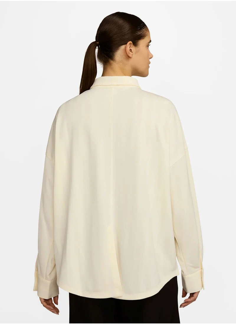 نايكي Nsw Jacquard Stripe Button Down Shirt