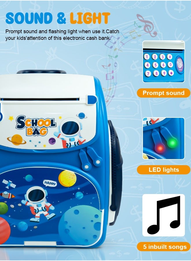 BAYBEE Babyee Kids ATM Money Bank Toy for Girls & Boys, Birthday Gift For Children - Coins/Notes Collection Money Saving Machine with Lock System & Music  - Image 4